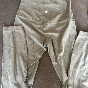 Lululemon Athletica Sage Green Leggings